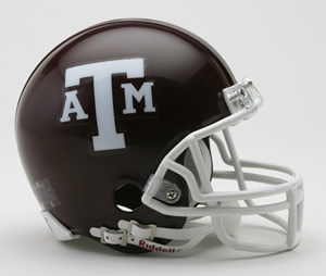 Texas A&M Riddell Mini Helmet